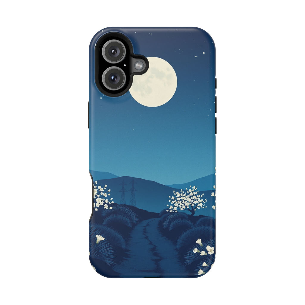 iPhone Vibrant Blossom Trail Design Slim Everyday Designer Case · iPhone Case