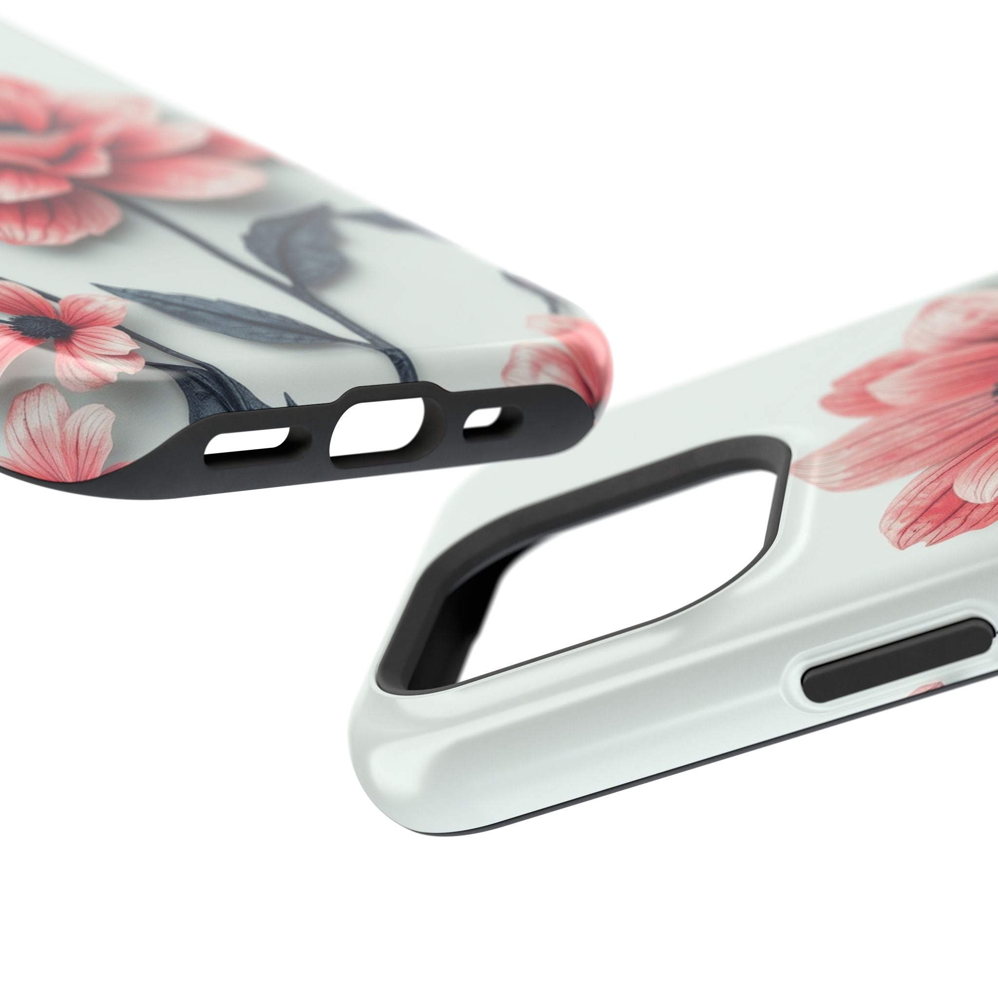 iPhone Dreamy Floral Ink Wash Design Slim Everyday iPhone 12 Designer · iPhone C