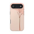 iPhone Rose Pink And Cream Minimalist Stem Slim iPhone Everyday · iPhone Case