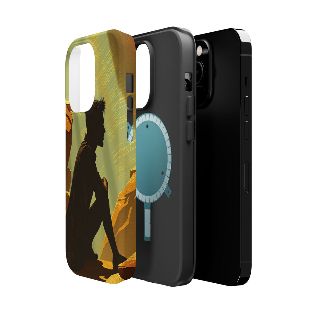 iPhone Mustard And Rust Overthinking Again Slim Everyday Designer Case · iPhone