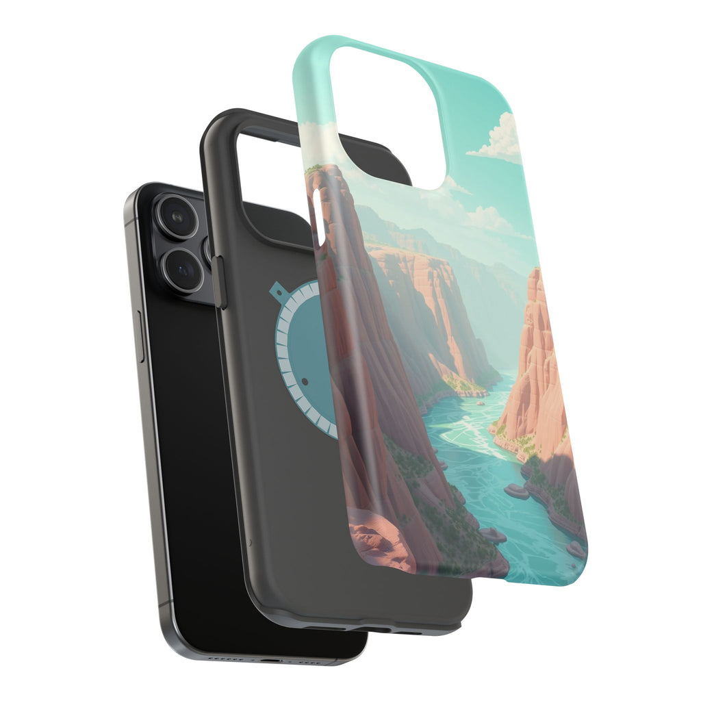iPhone River Canyon Mystic Art Slim Everyday Designer Case · iPhone Case