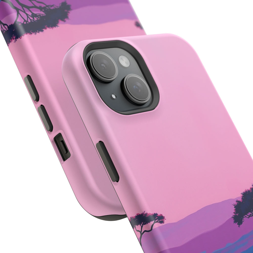 iPhone Savanna Horizon Electric Art Slim Everyday Designer Case · iPhone Case