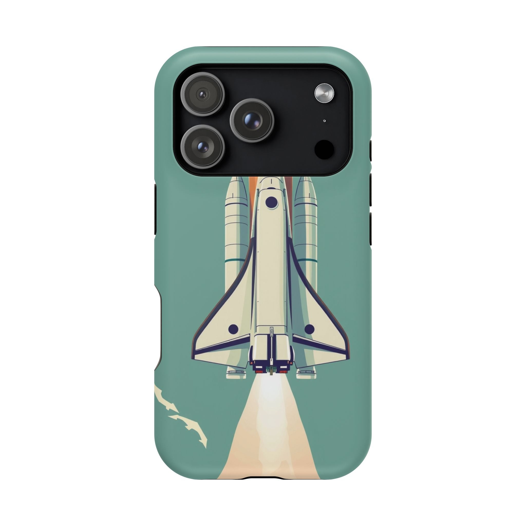 iPhone Retro Space Shuttle Cinematic Art Slim Everyday Designer Case · iPhone Ca