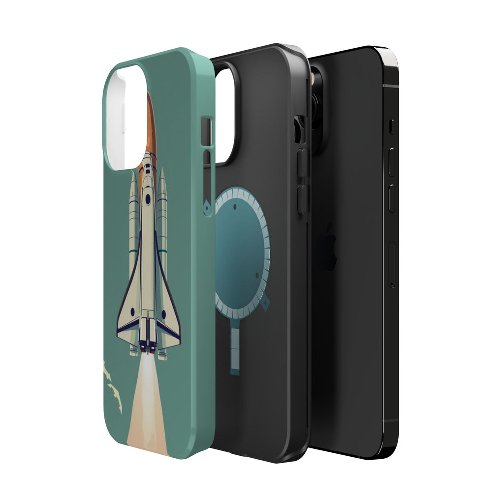 iPhone Retro Space Shuttle Cinematic Art Slim Everyday Designer Case · iPhone Ca
