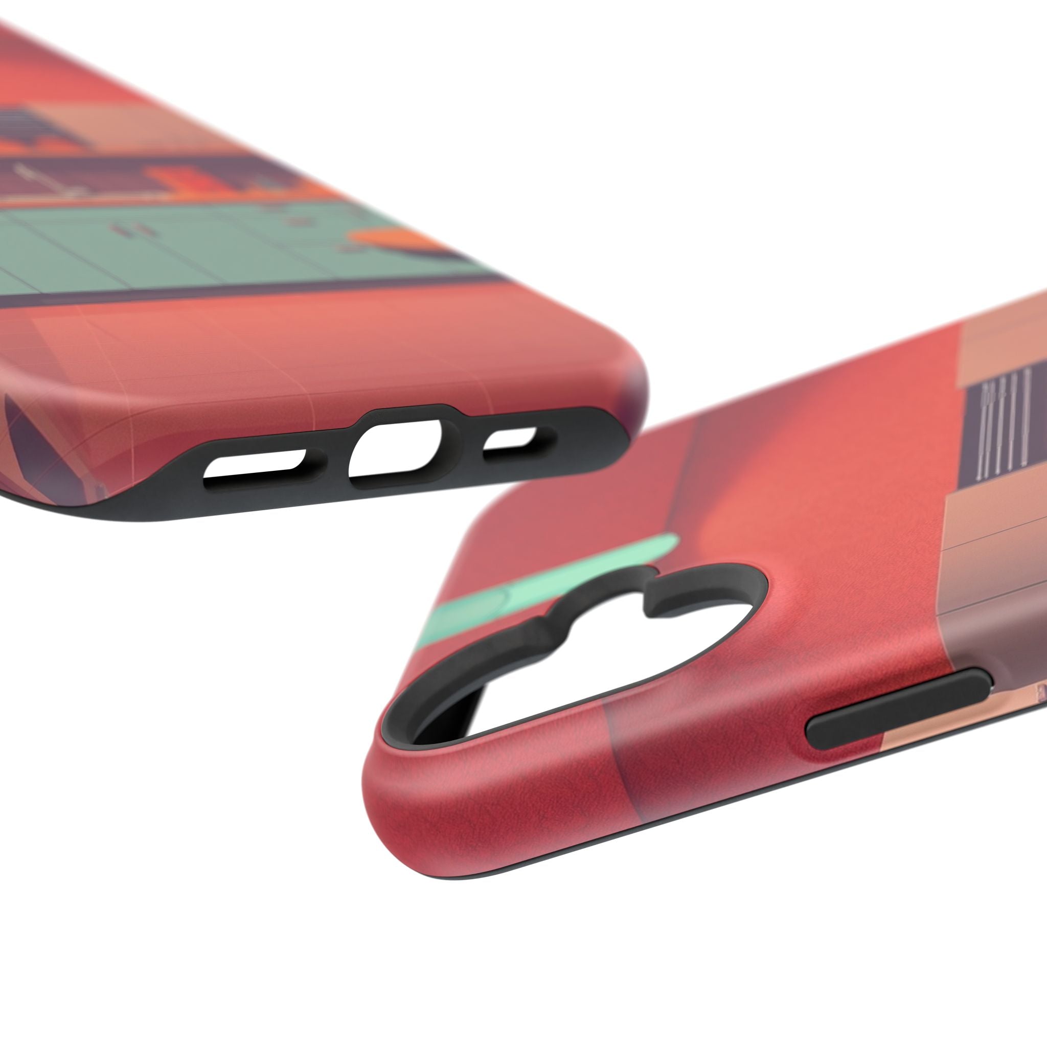 iPhone Earthy 1950s Kitchen Design Bold Modern Everyday Snap Case · iPhone Case
