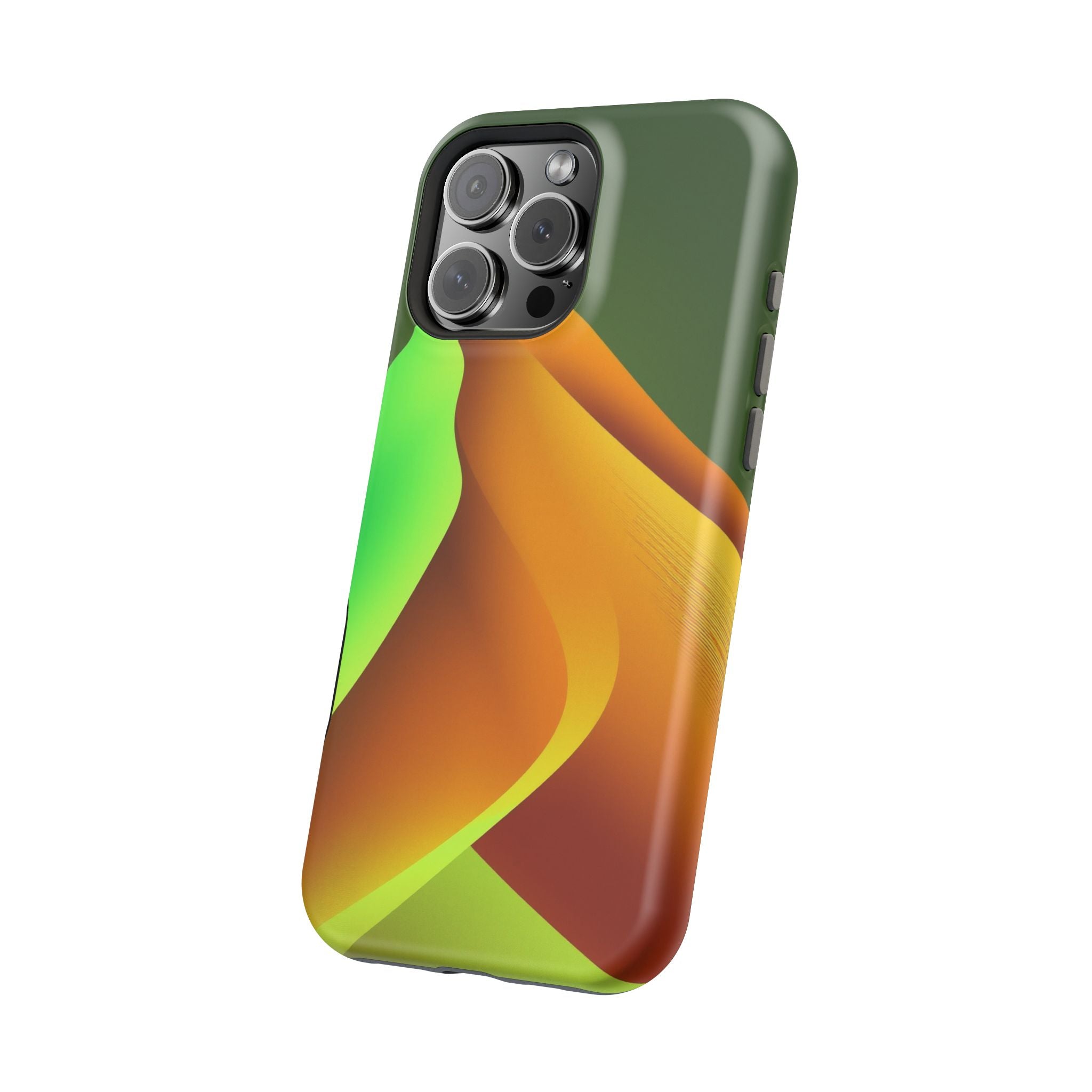 iPhone Emerald Green And Gold Desert Dunes Slim iPhone Everyday · iPhone Case