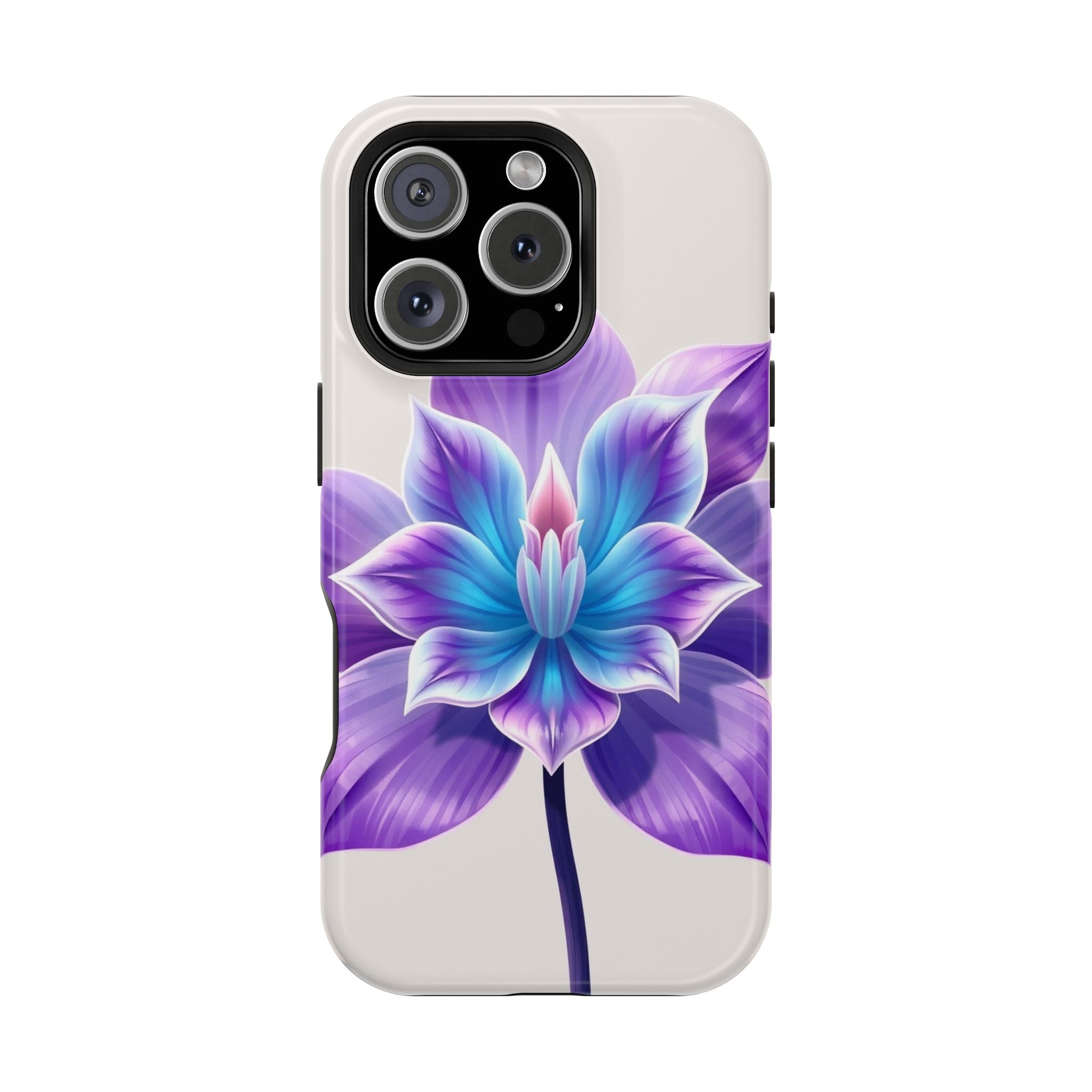 iPhone Dreamy Neon Floral Design 10 Slim Everyday Designer Case · iPhone Case