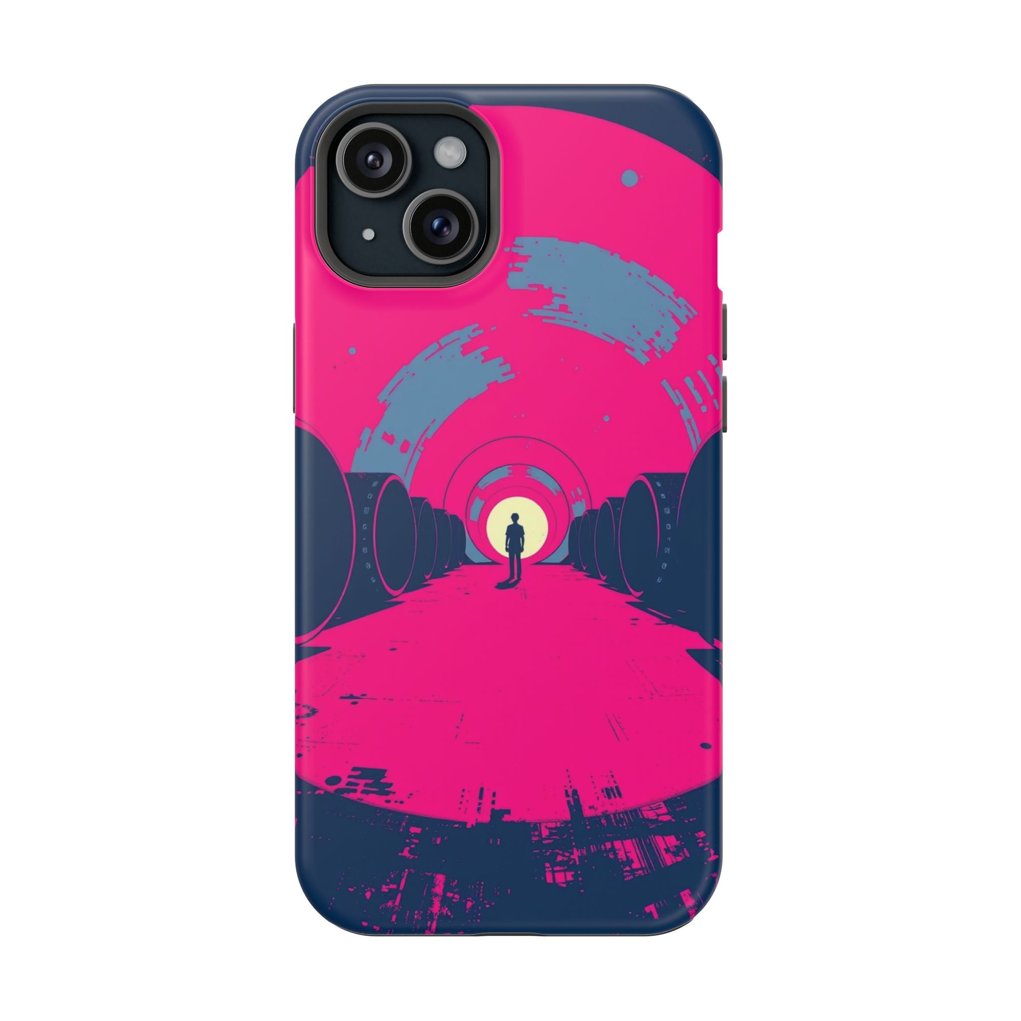 iPhone 1960s Mod Circles Bold Art Bold Modern Everyday Snap Case · iPhone Case