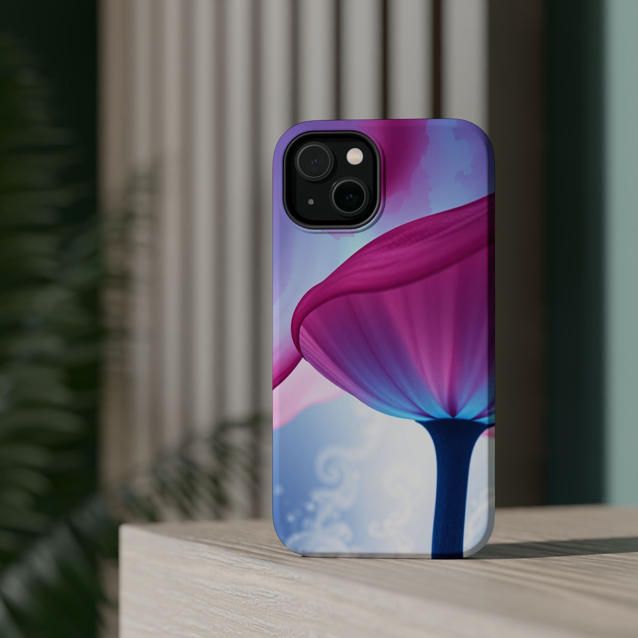 iPhone Petal Storm Vibrant Watercolor Slim Snap Case Ga · iPhone Case