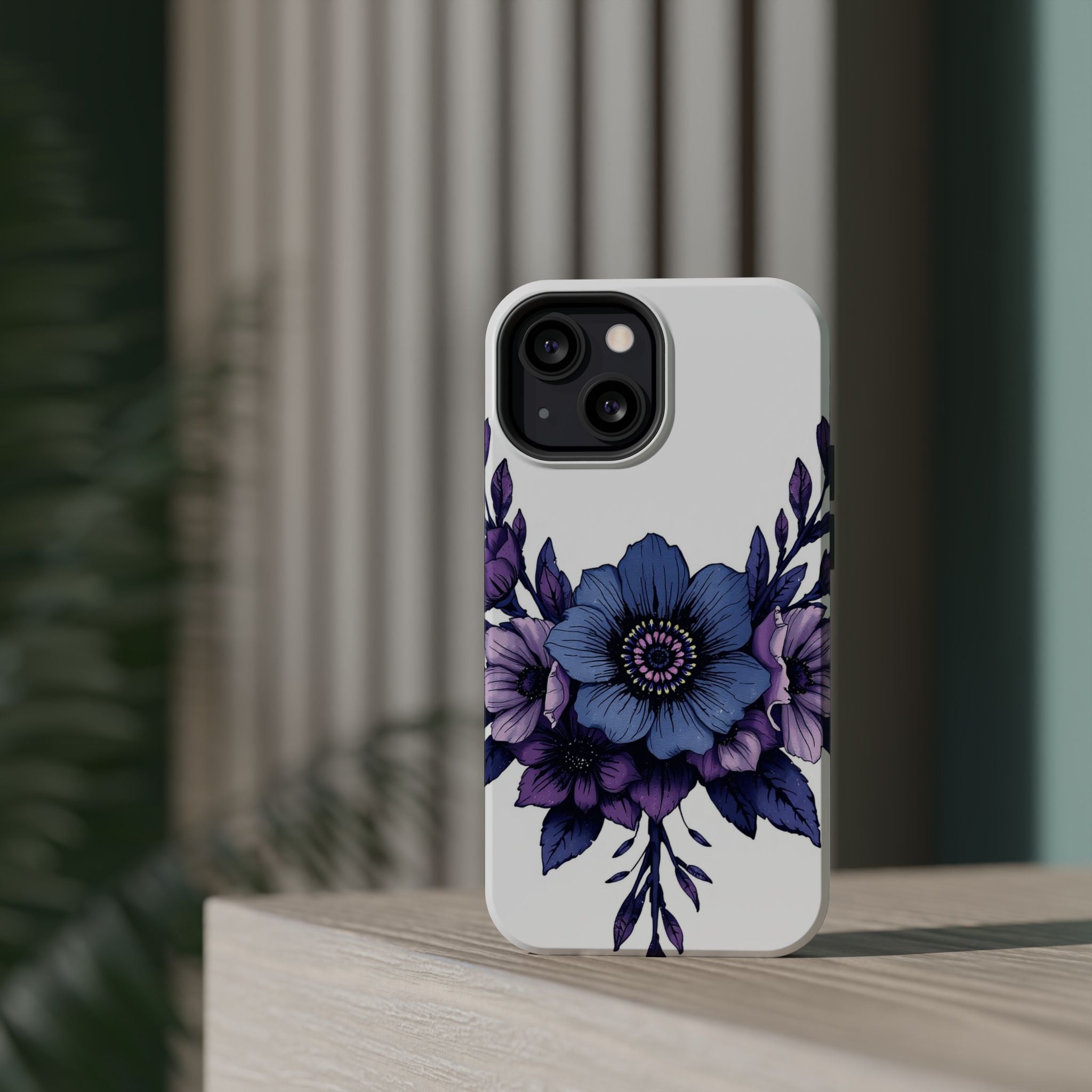 iPhone Floral Crown Grunge Distressed Slim Everyday Designer Case · iPhone Case