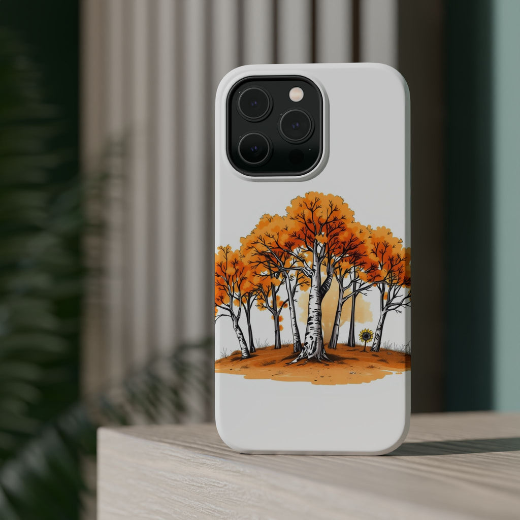 iPhone Dreamy Birch Grove Design Bold Modern Everyday Snap Case · iPhone Case