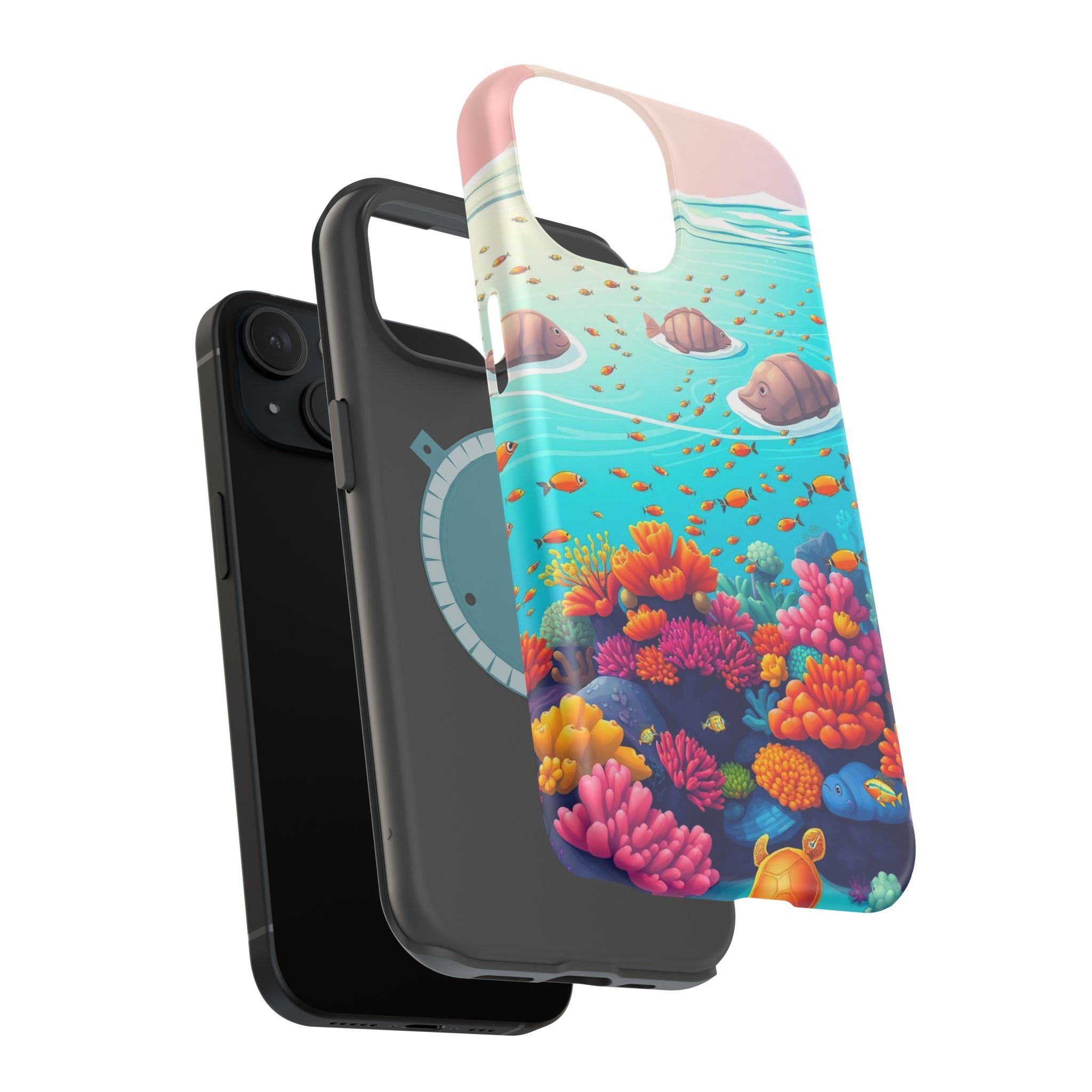 iPhone Coral Reef Panorama Kids Fun Phone Case Gift Slim Snap Case · iPhone Case