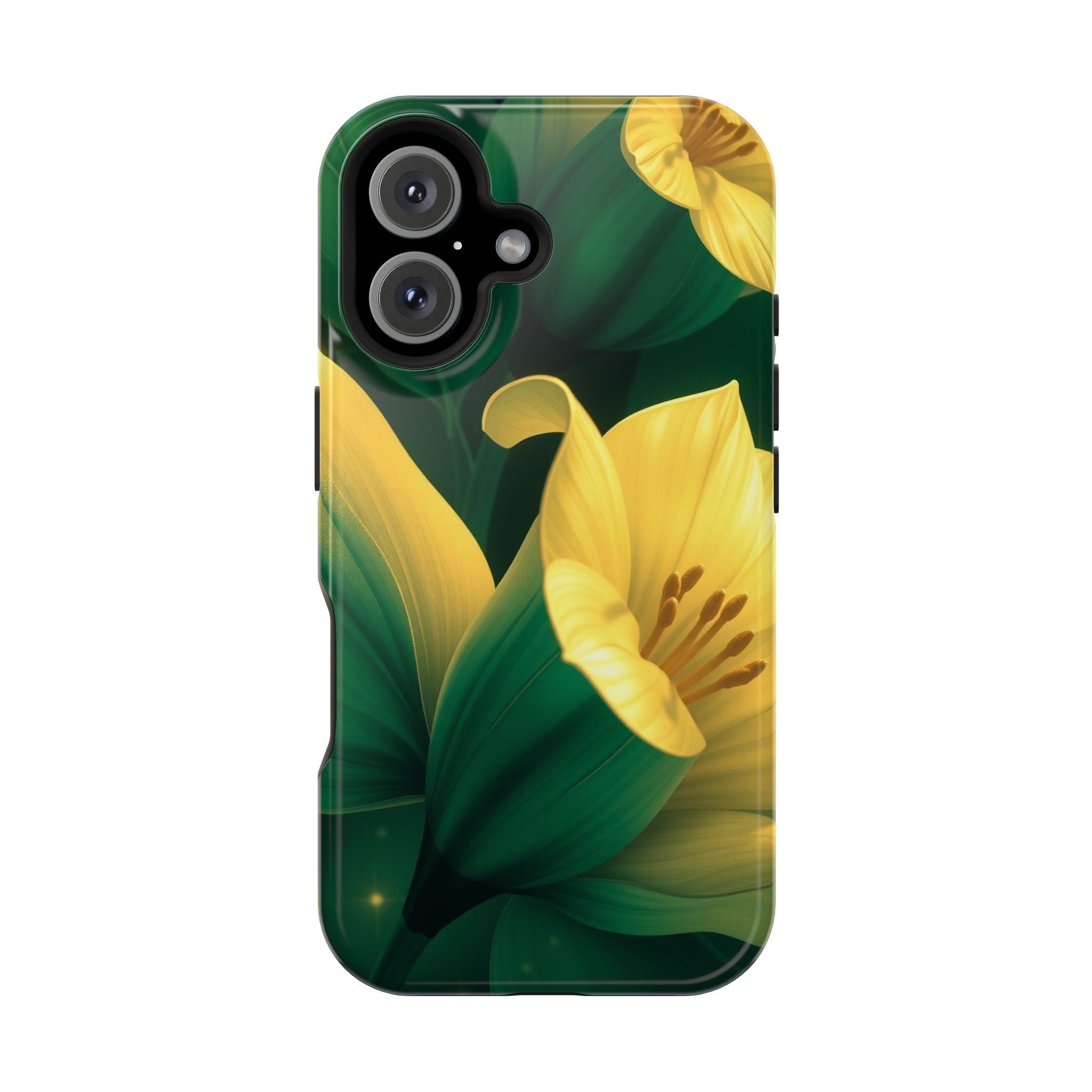 iPhone Night Bloomer Gold Foil Luxury Slim Everyday Designer Case · iPhone Case
