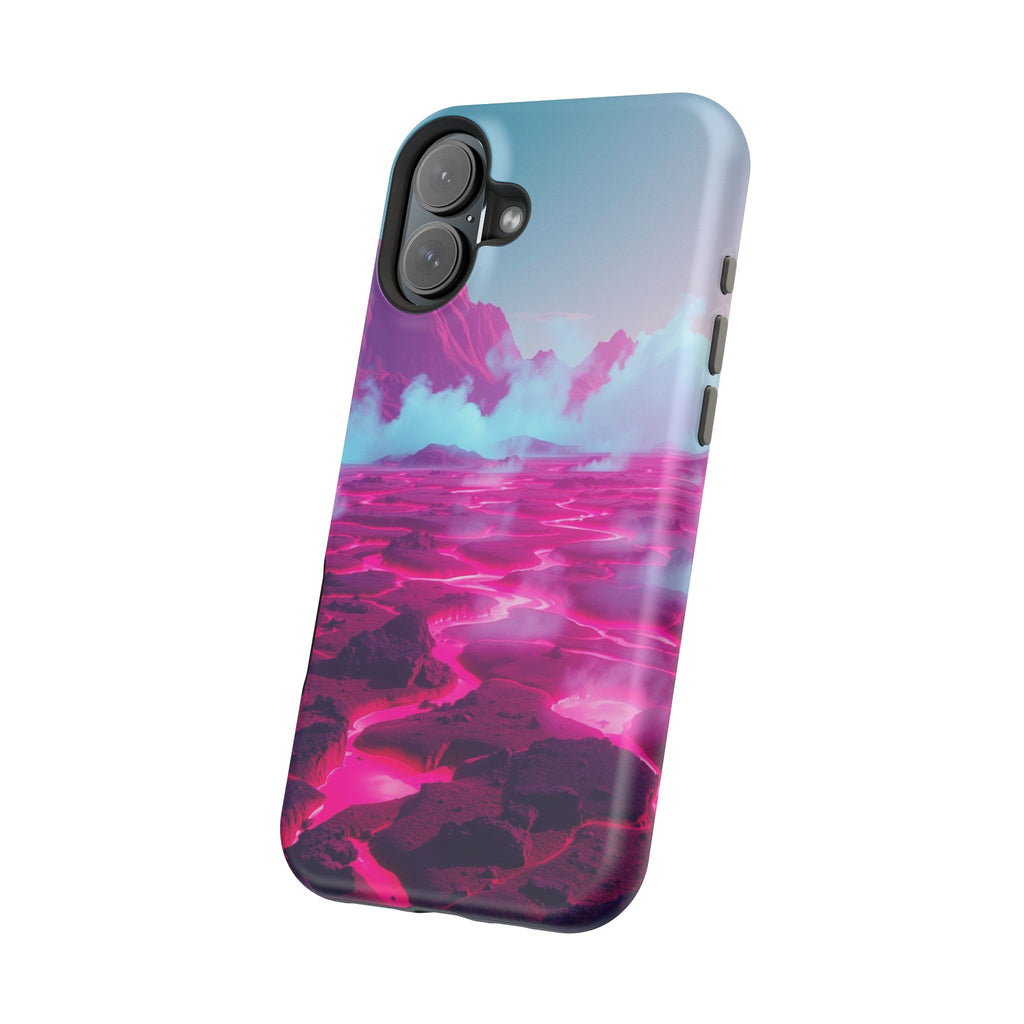 iPhone Lava Field Bold Art 17 Slim Everyday Designer Case · iPhone Case