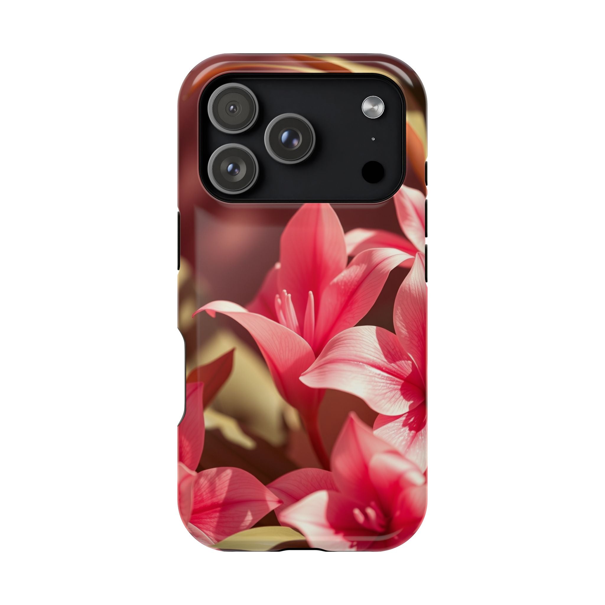 iPhone Radiant Jungle Floral Design Slim Everyday Designer Case · iPhone Case