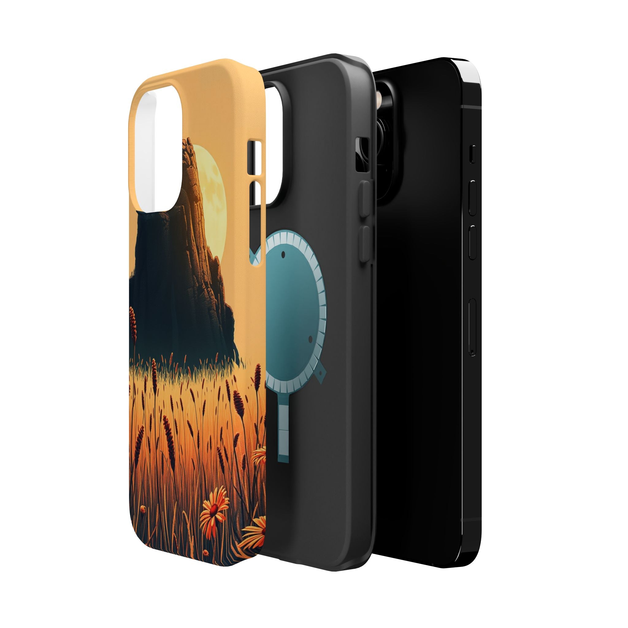 iPhone Spring Meadow Cinematic Art Clean Minimal Snap Cas Slim Snap Case · iPhon