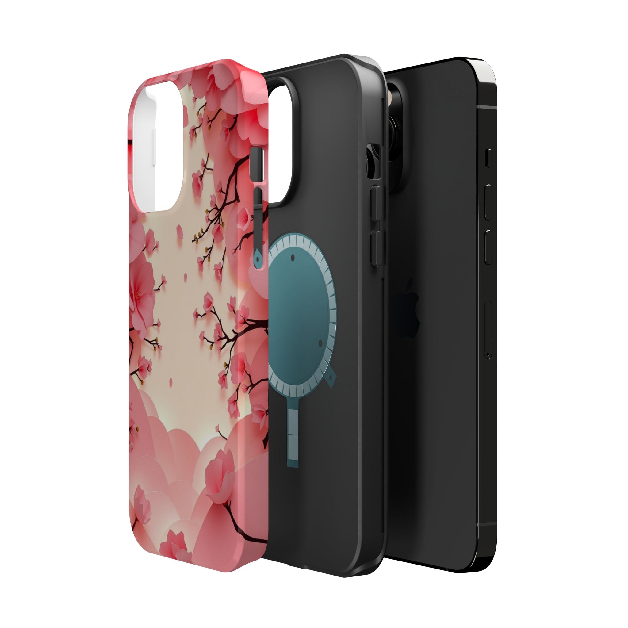 iPhone Petal Storm Electric Art 12 Bold Modern Everyday Snap Case · iPhone Case