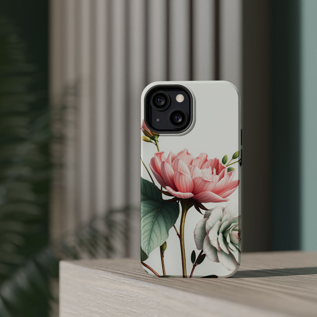iPhone Vibrant Vintage Botanical Print Design Clean iPhone 14 Minimal · iPhone C