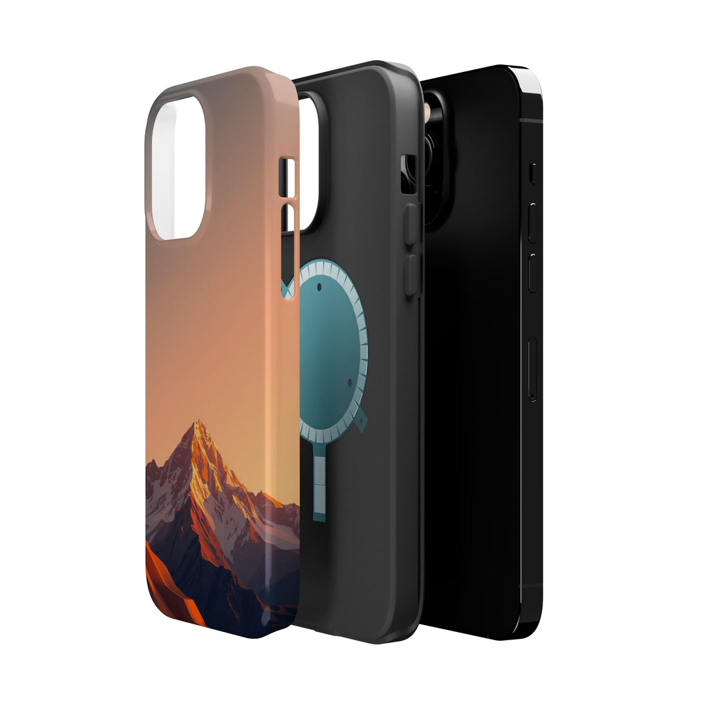 iPhone Mountain at Sunrise Bold Art 10 Slim Everyday Designer Case · iPhone Case
