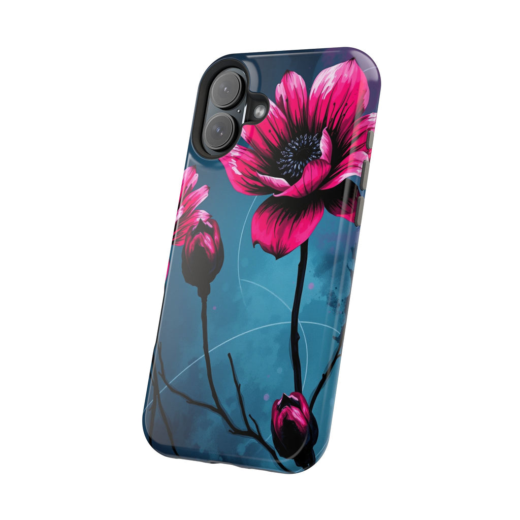 iPhone Floral Ink Wash Bold Art Slim Everyday Designer Case · iPhone Case