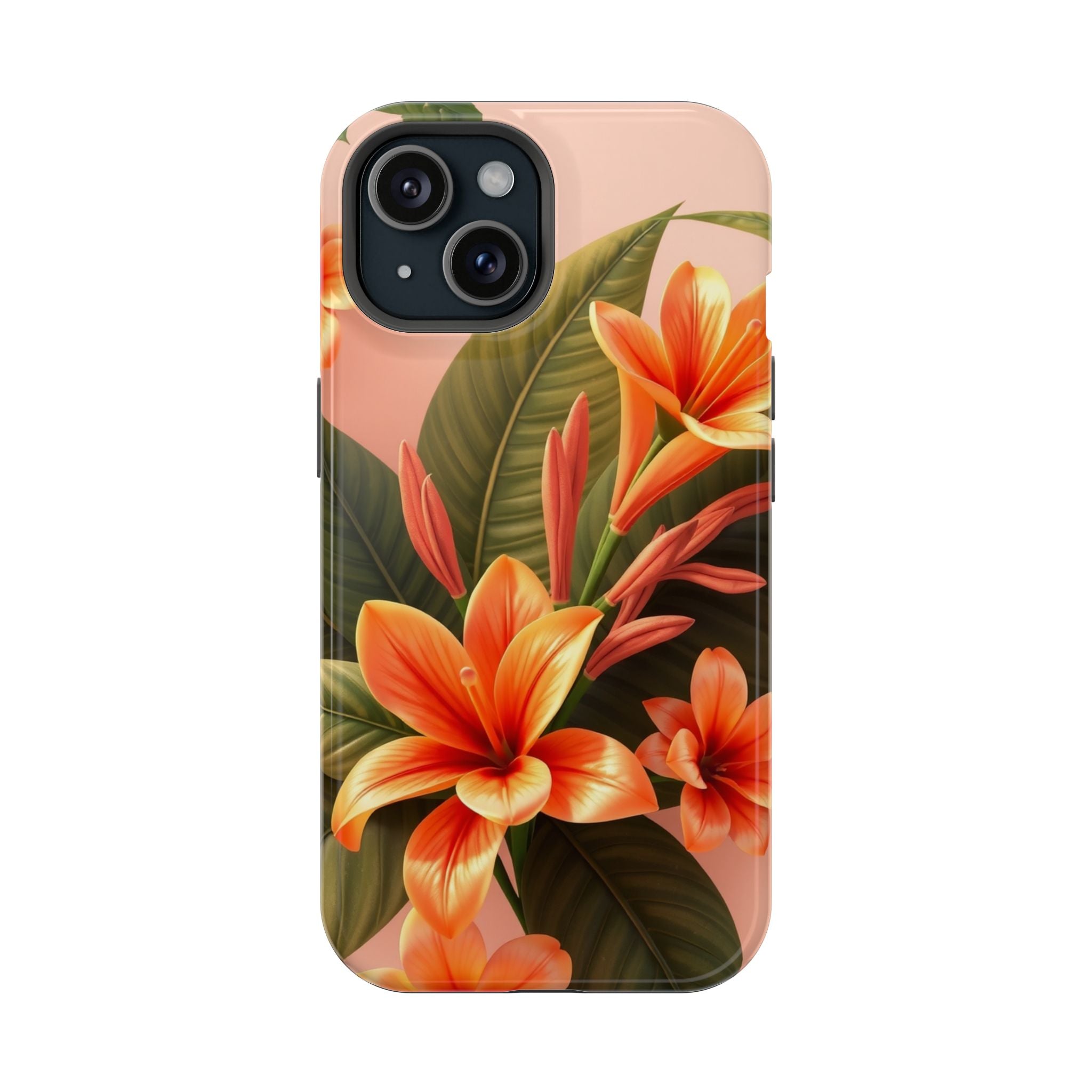 iPhone Tropical Bloom 3D Digital Bold Modern Everyday Snap Case · iPhone Case