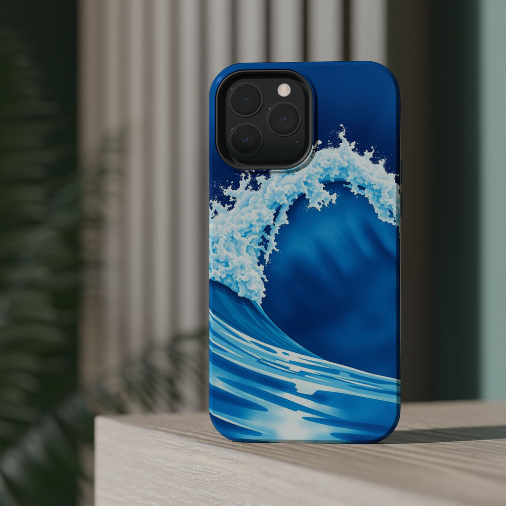 iPhone Serene Wave Interference Design Slim Everyday Designer Case · iPhone Case
