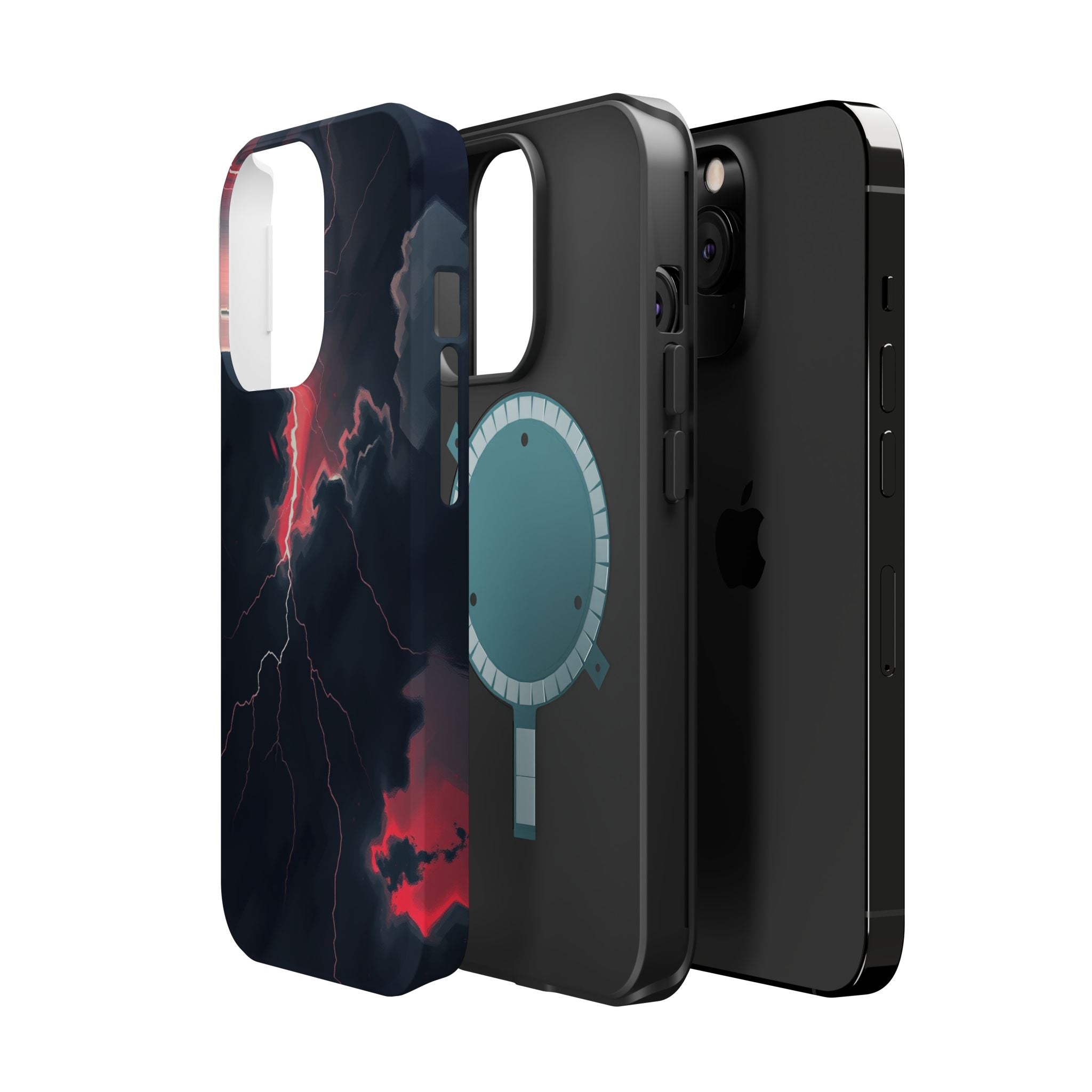 iPhone Thunderstorm Sky Mystic Art Bold Modern Everyday Snap Case · iPhone Case