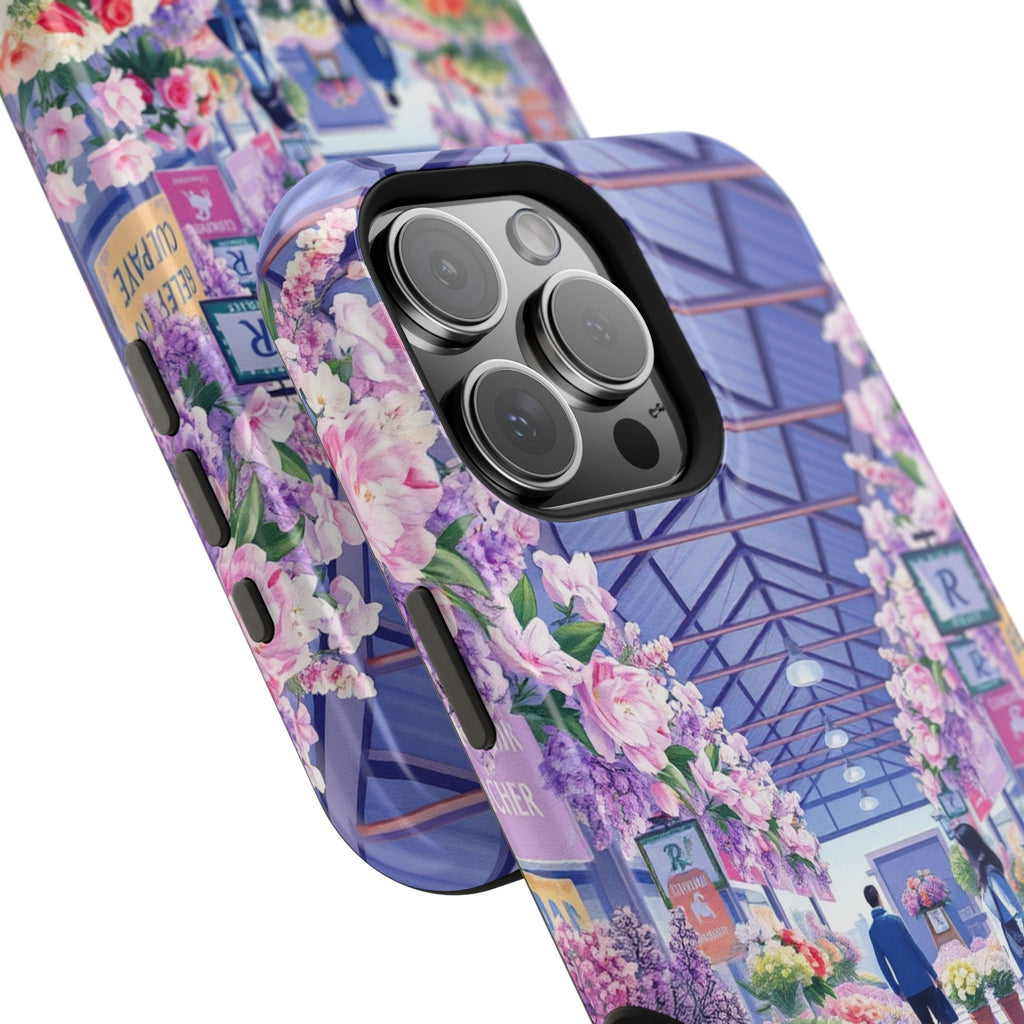 iPhone Flower Market Cinematic Art Clean Minimal Snap Cas Slim Snap Case · iPhon