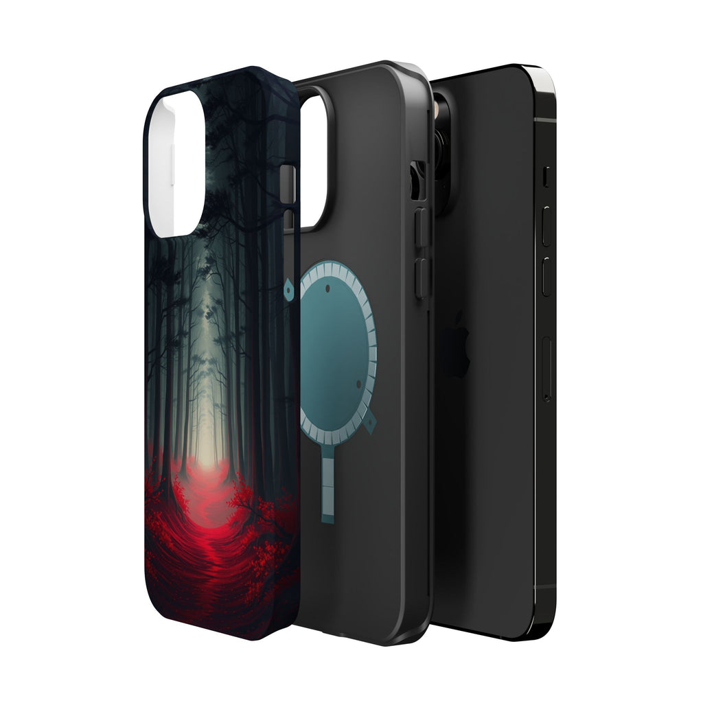iPhone Dreamy Misty Forest Path Design Slim Everyday Designer Case · iPhone Case