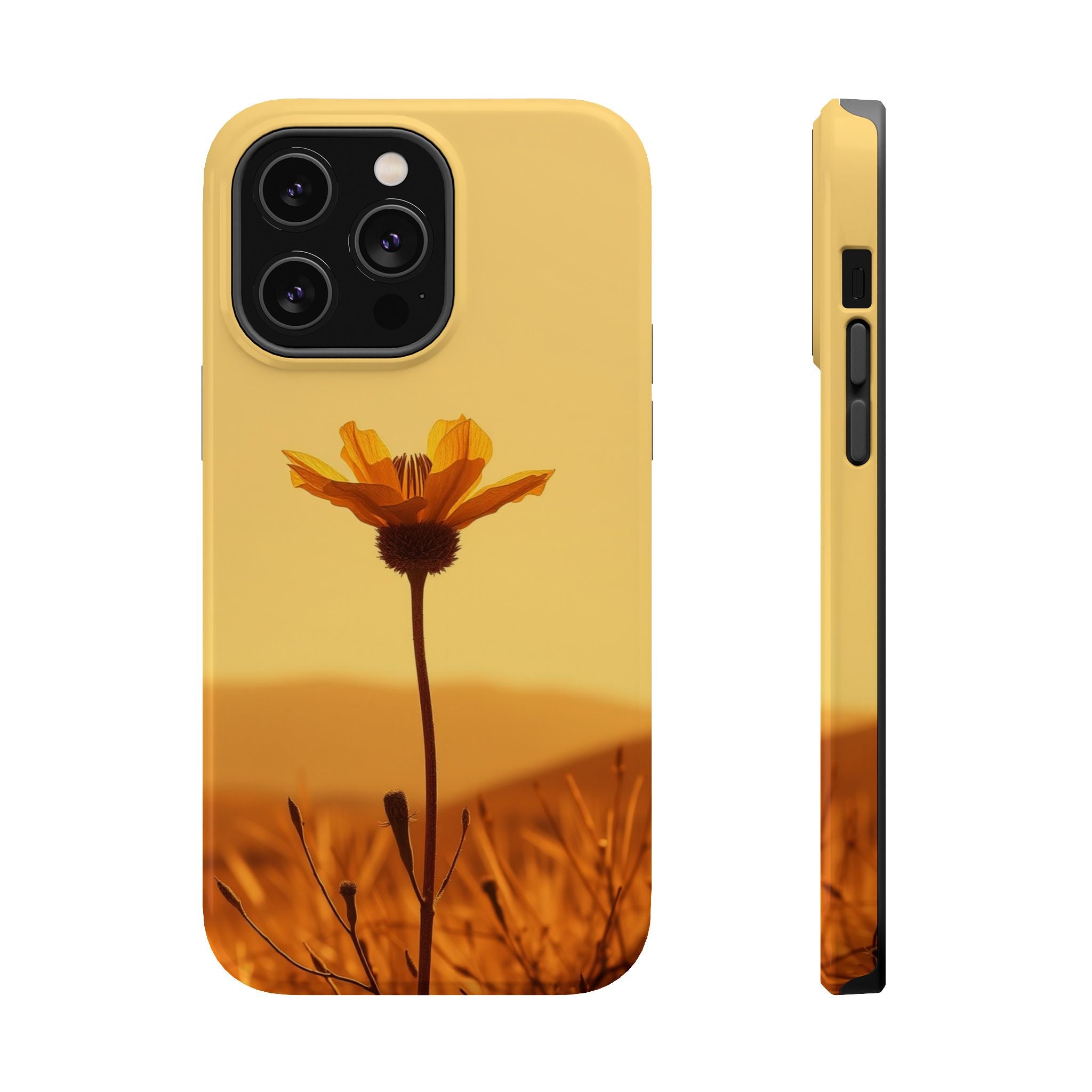 iPhone Desert Flower Cinematic Art Bold Modern Everyday Snap Case · iPhone Case