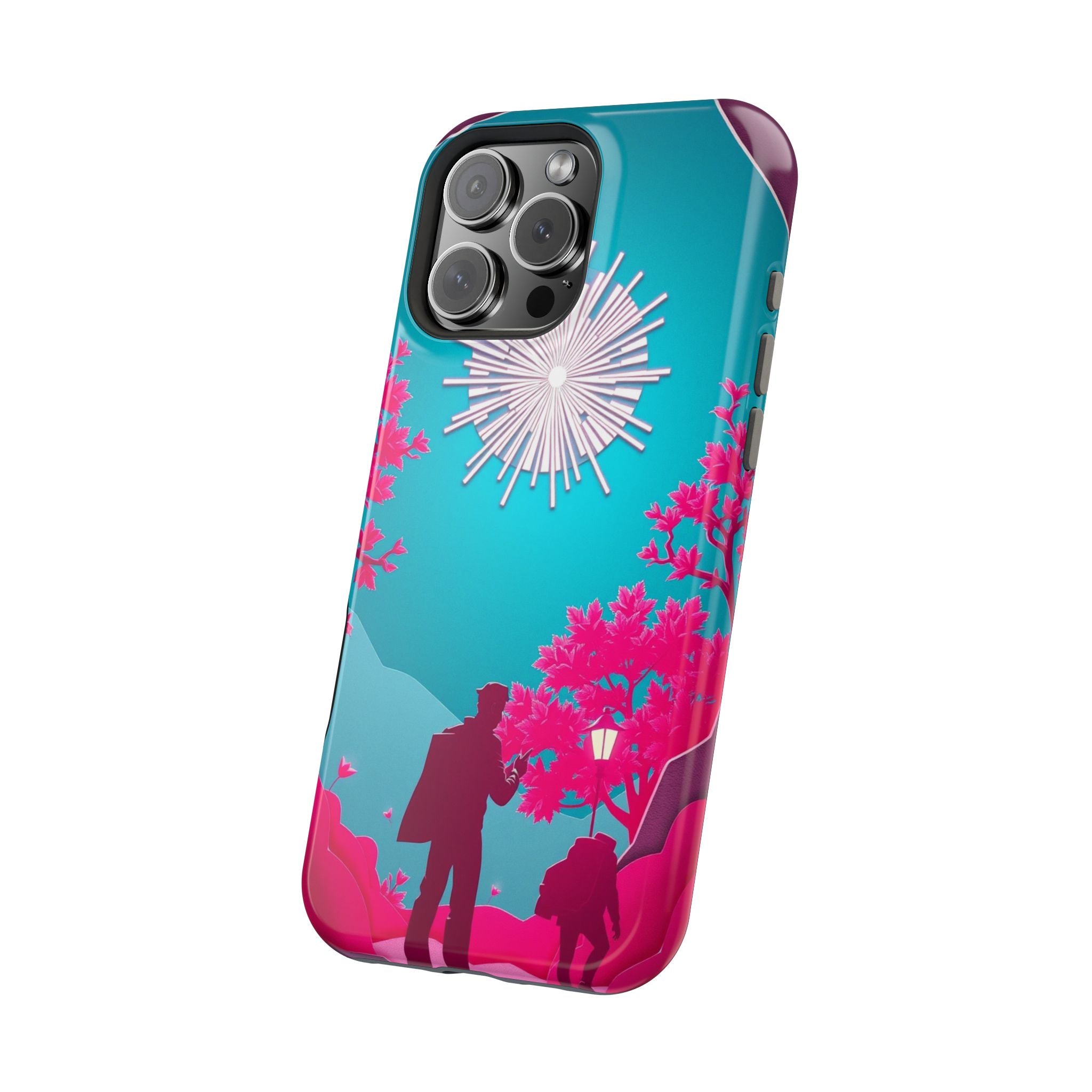 iPhone Bud Burst Paper Cut Art Slim Everyday Designer Case · iPhone Case