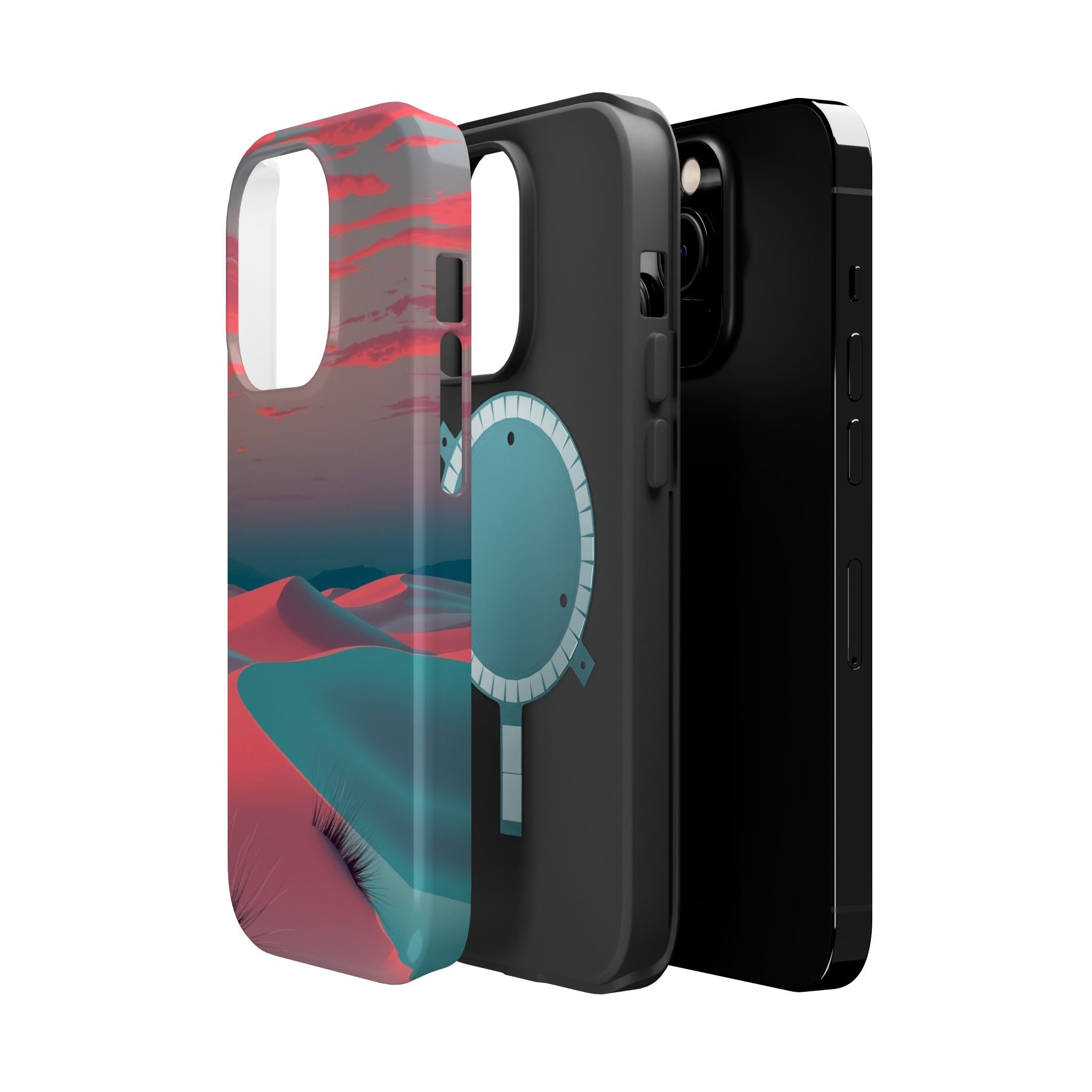 iPhone Serene Sand Dunes at Dusk Design Slim Everyday iPhone 16 · iPhone Case