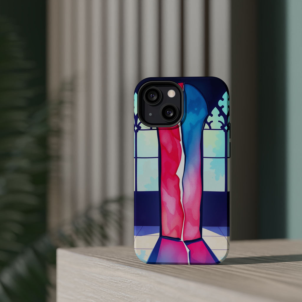 iPhone Stained Glass Break Electric Art Slim Everyday iPhone Designer · iPhone C