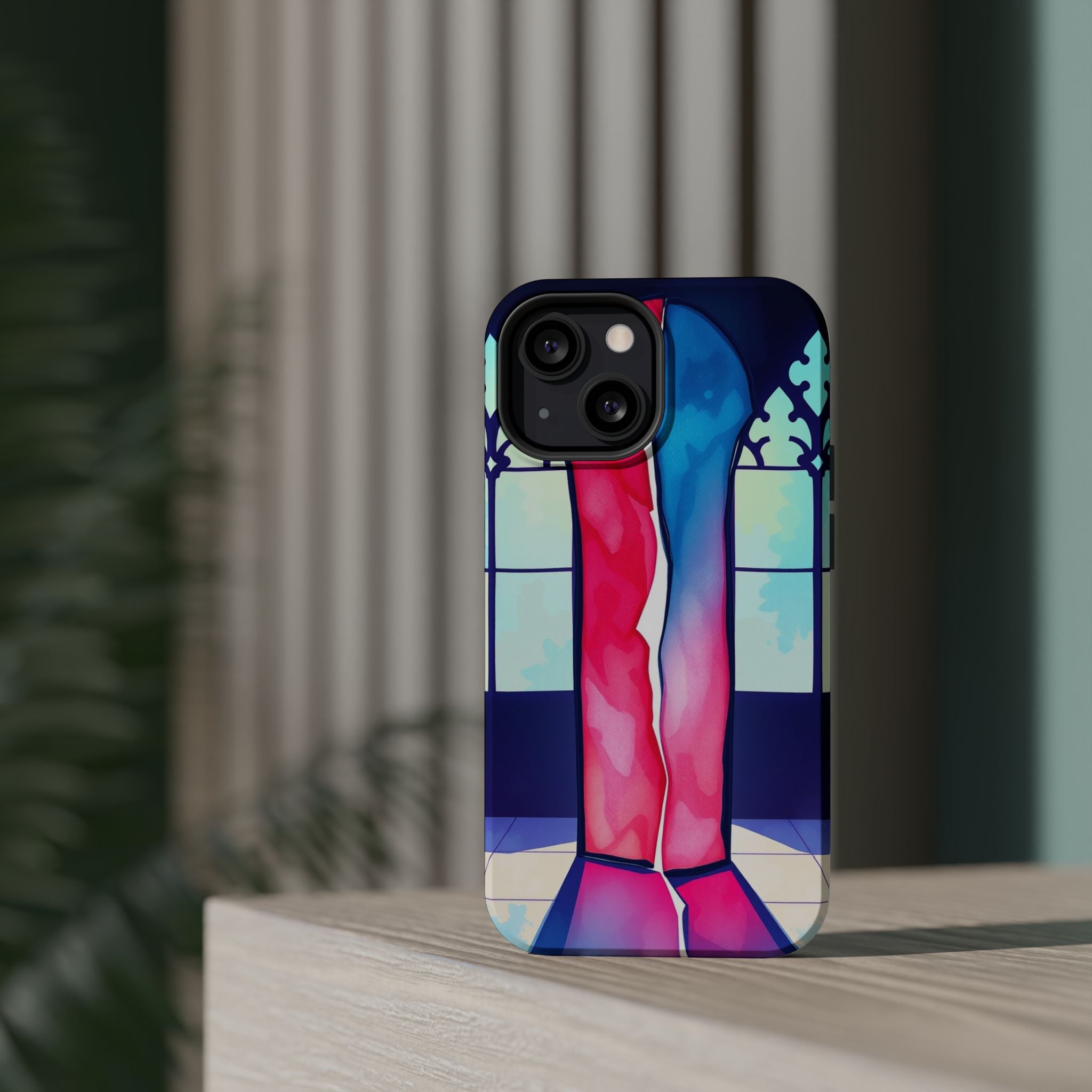 iPhone Stained Glass Break Electric Art Slim Everyday iPhone Designer · iPhone C
