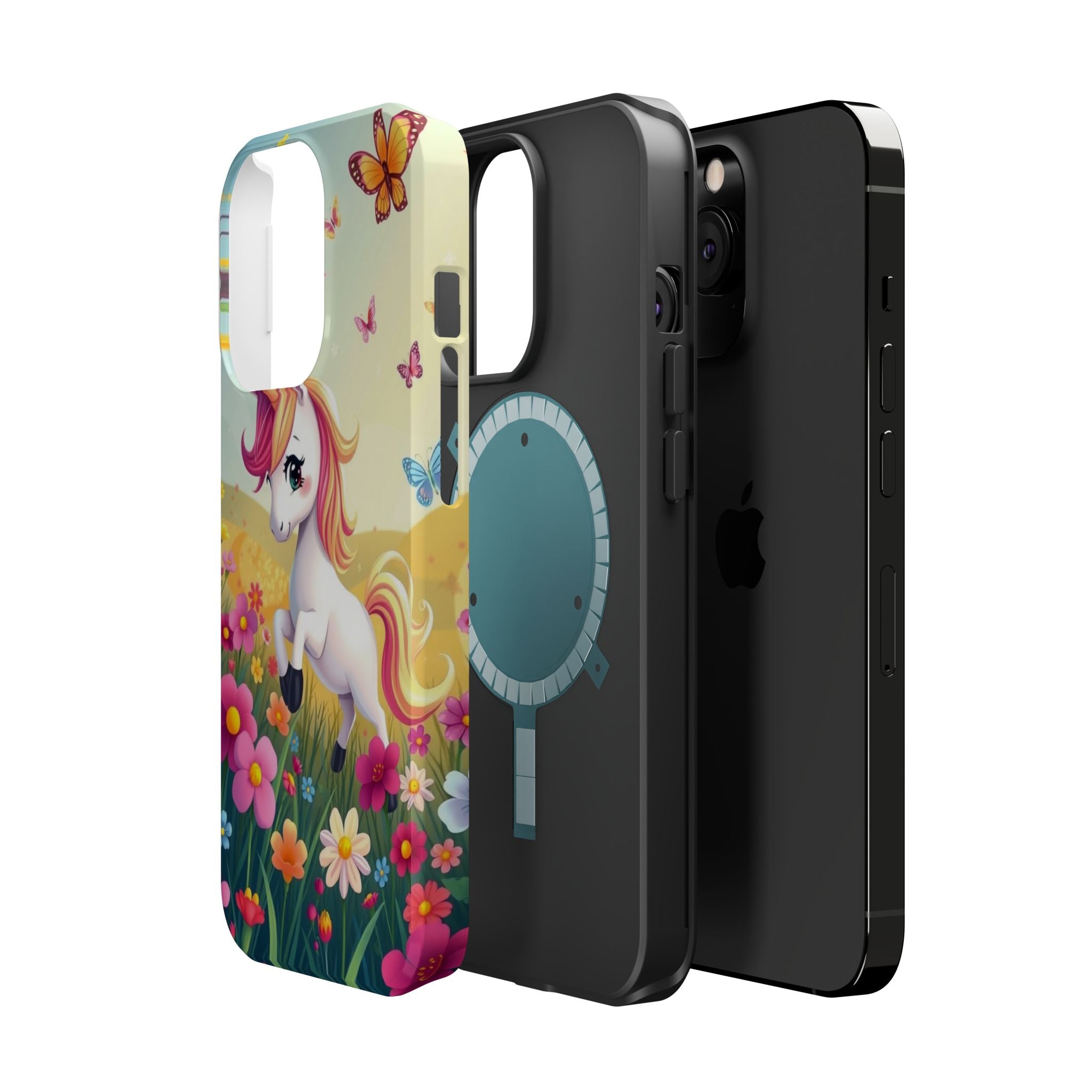 iPhone Magical Meadow Unicorn Kids Fun iPhone Phone Case Gift Slim · iPhone Case