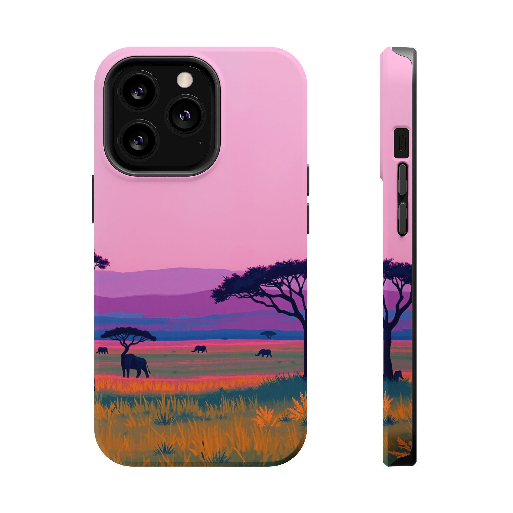 iPhone Savanna Horizon Electric Art Slim Everyday Designer Case · iPhone Case