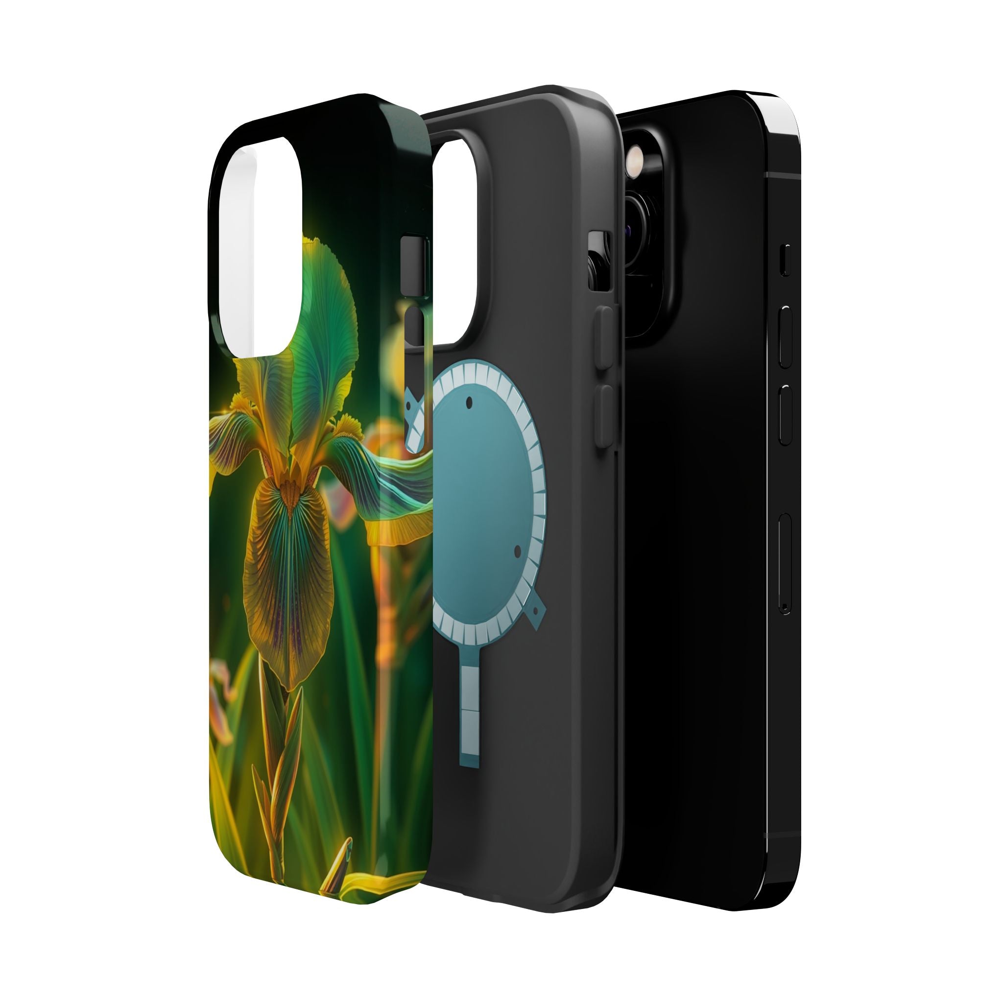 iPhone Iris Garden Bold Art Slim Everyday Designer Case · iPhone Case Quiet Mood