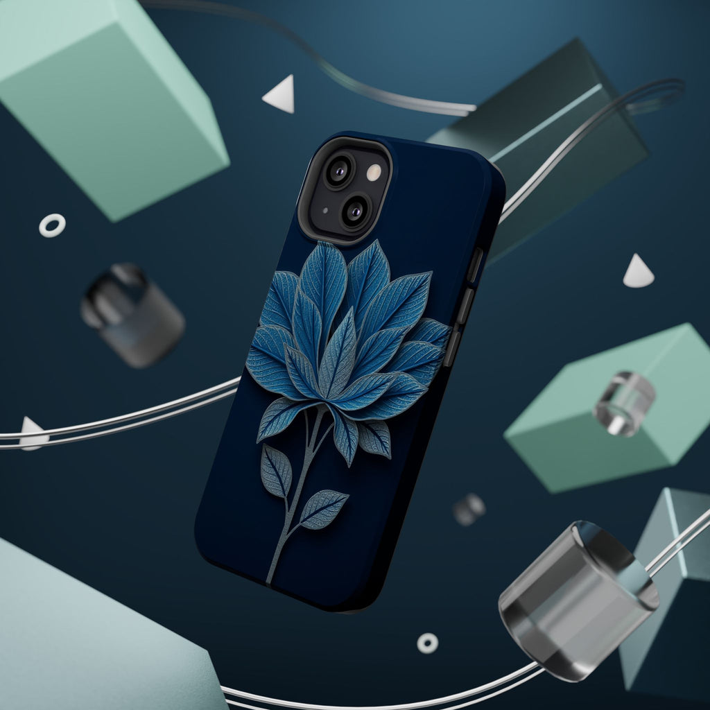 iPhone Night Bloomer Paper Cut Art Bold Modern Everyday Snap Case · iPhone Case