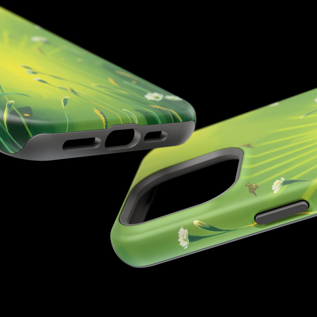 iPhone Spring Meadow Cinematic Art Bold Modern Everyday Snap Case · iPhone Case