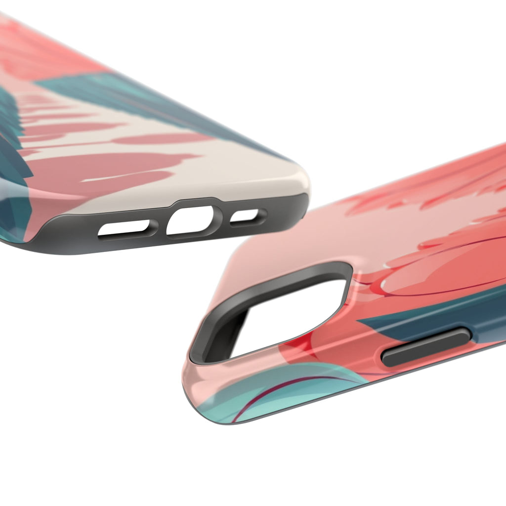 iPhone Tulip Row Pastel Kawaii Slim Everyday Designer Case · iPhone Case