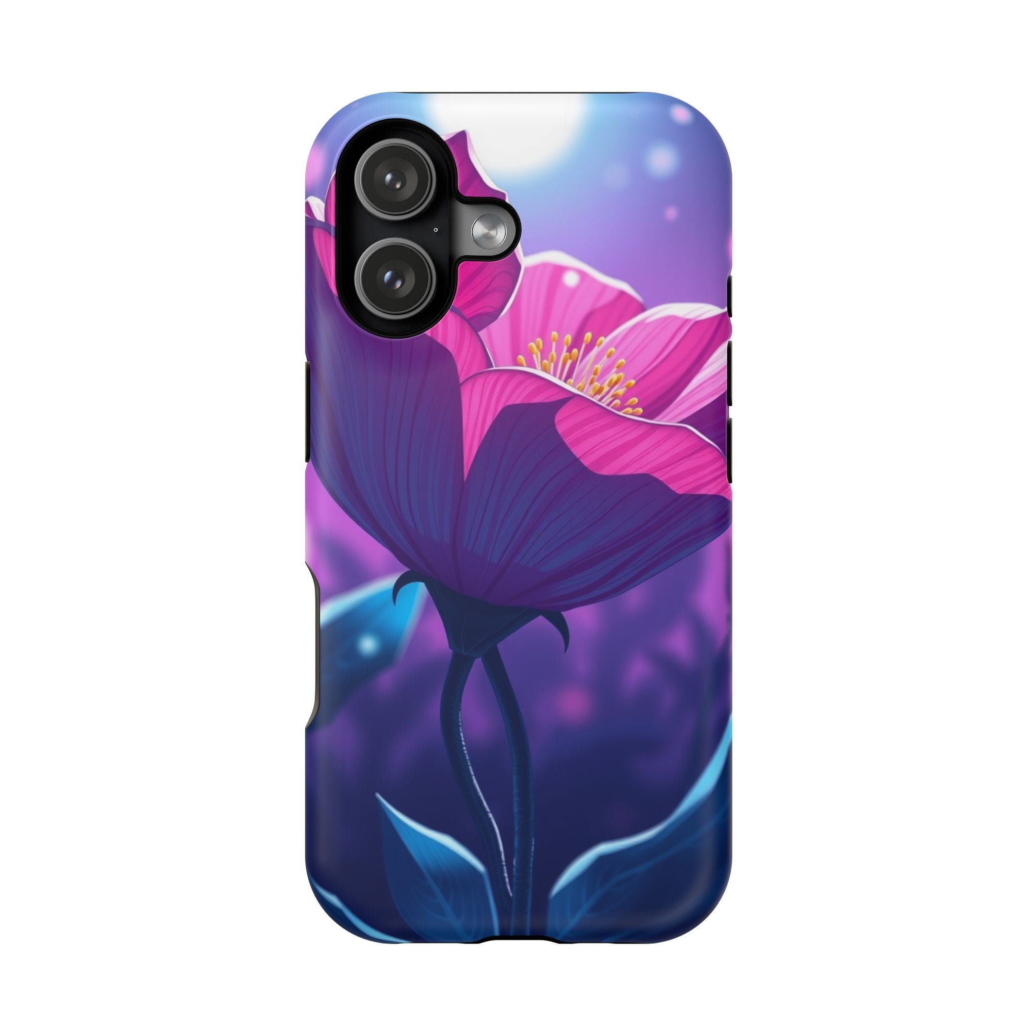 iPhone Night Bloomer Pastel Kawaii Bold Modern Everyday Snap Case · iPhone Case