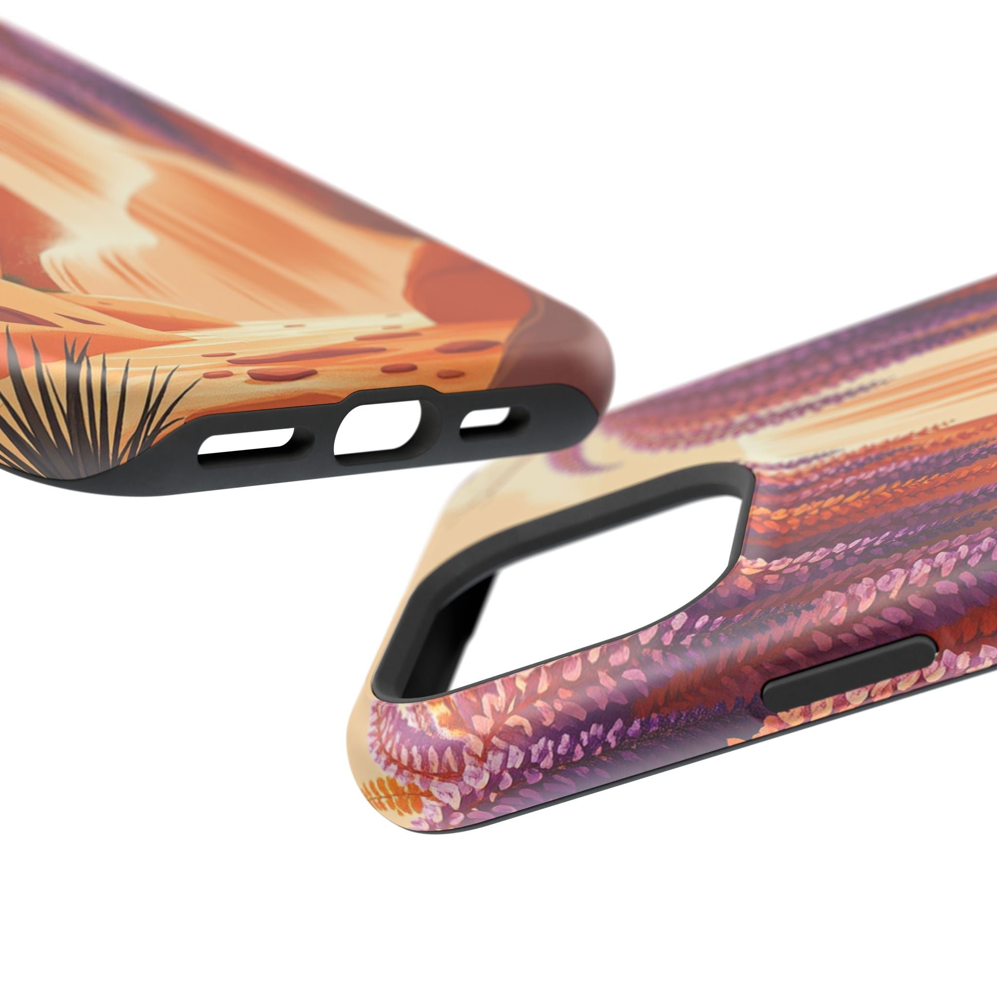 iPhone Wisteria Cascade Grunge Distressed Slim iPhone Everyday Designer · iPhone