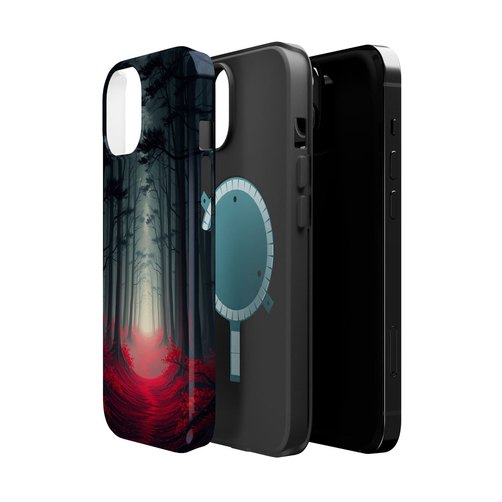 iPhone Dreamy Misty Forest Path Design Slim Everyday Designer Case · iPhone Case