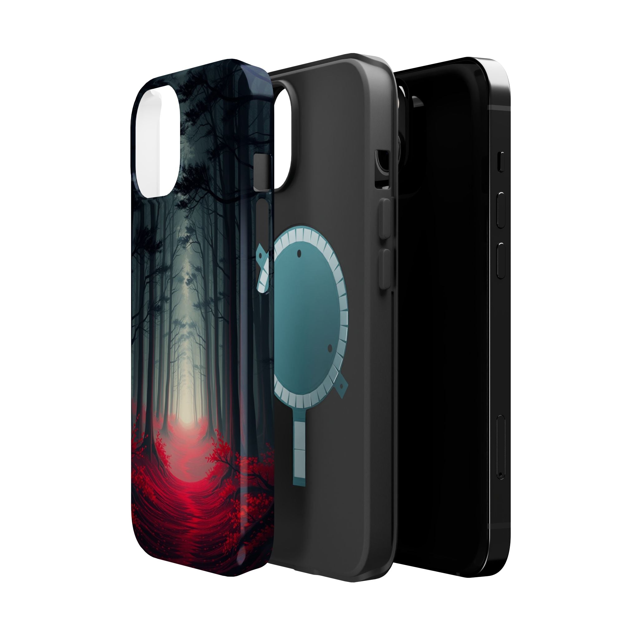 iPhone Dreamy Misty Forest Path Design Slim Everyday Designer Case · iPhone Case