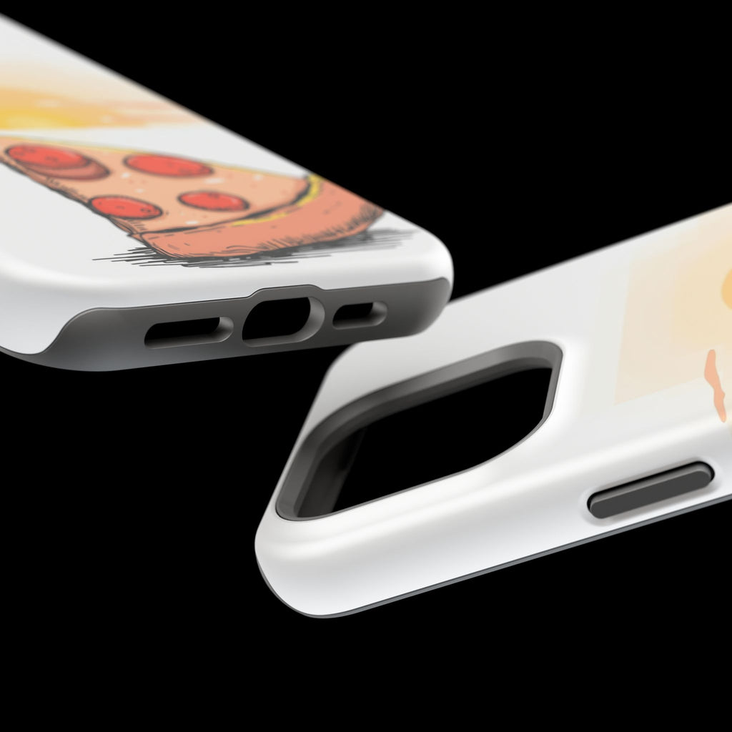 iPhone Earthy Pizza Slice Sunset Design Slim Everyday Designer Case · iPhone Cas