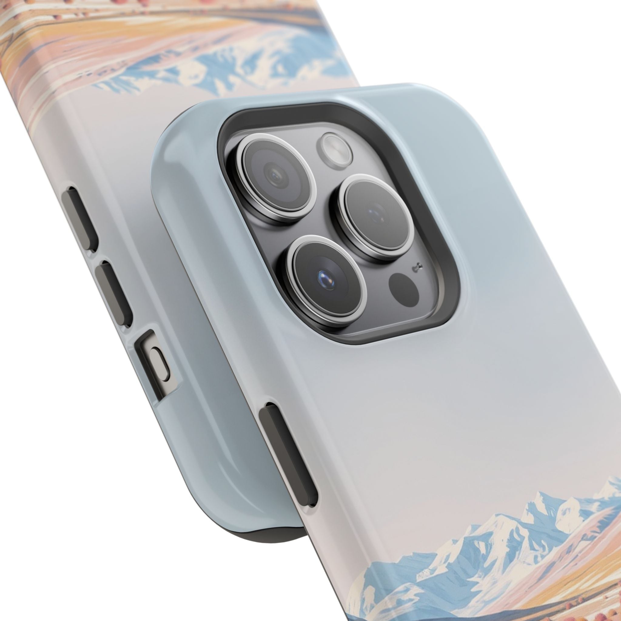 iPhone Vibrant Arctic Tundra Design Slim Everyday Designer Case · iPhone Case