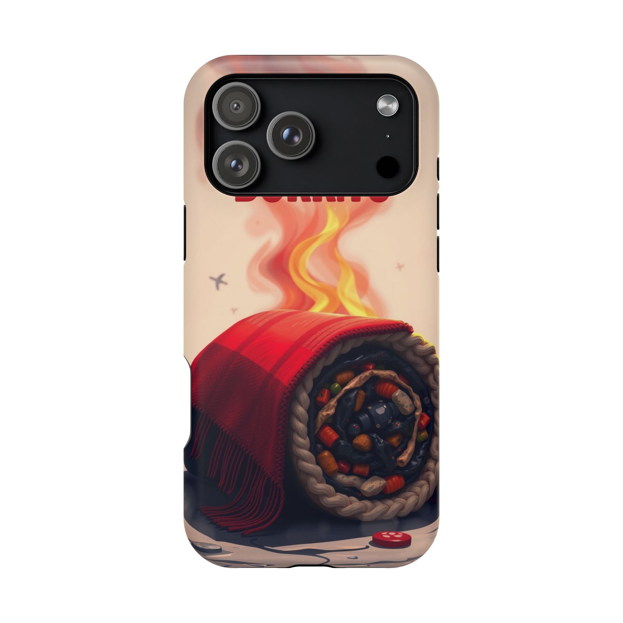 iPhone Serene Blanket Burrito Design Slim Everyday Designer Case · iPhone Case