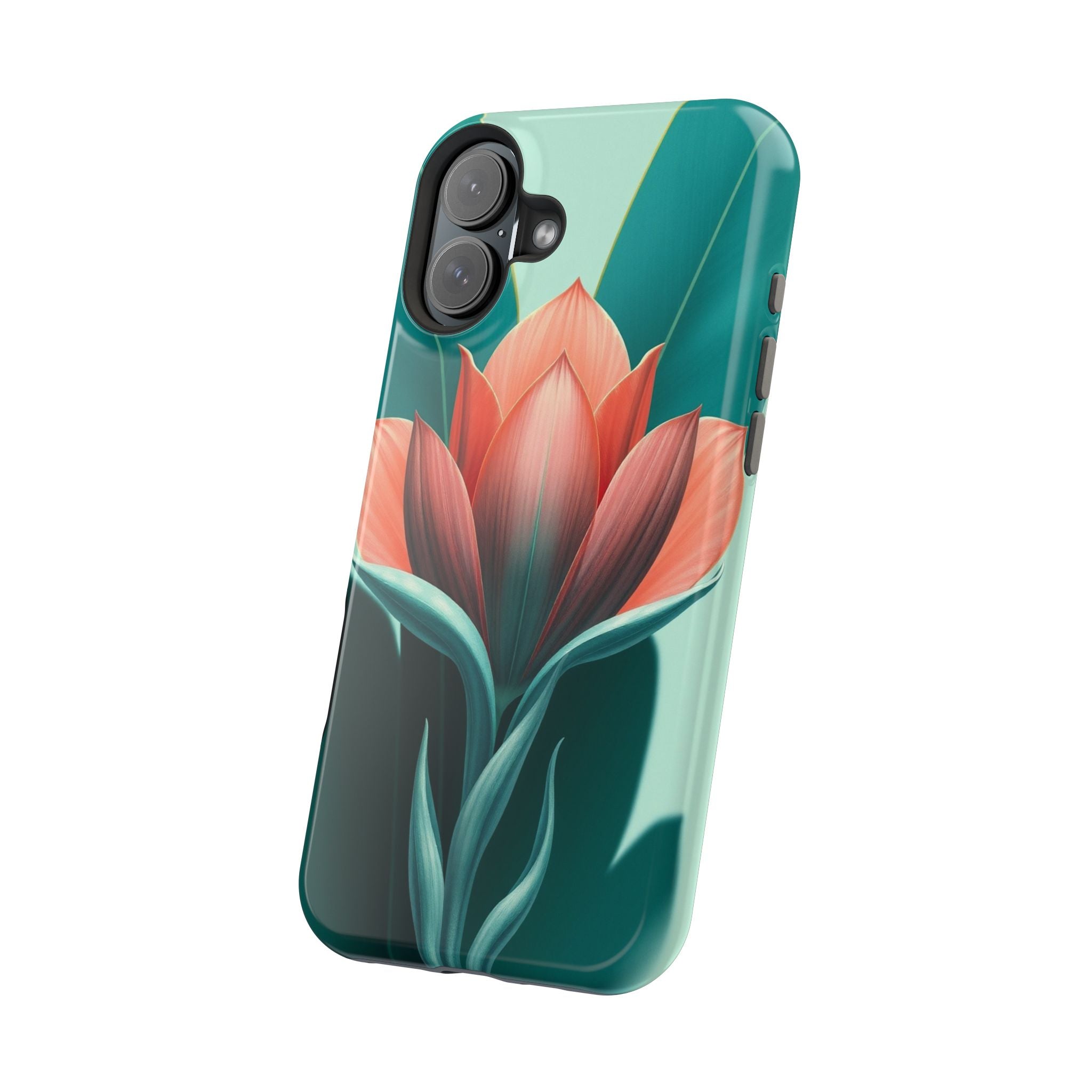 iPhone Dreamy Botanical Illustration Design Soft iPhone 14 Finish · iPhone Case