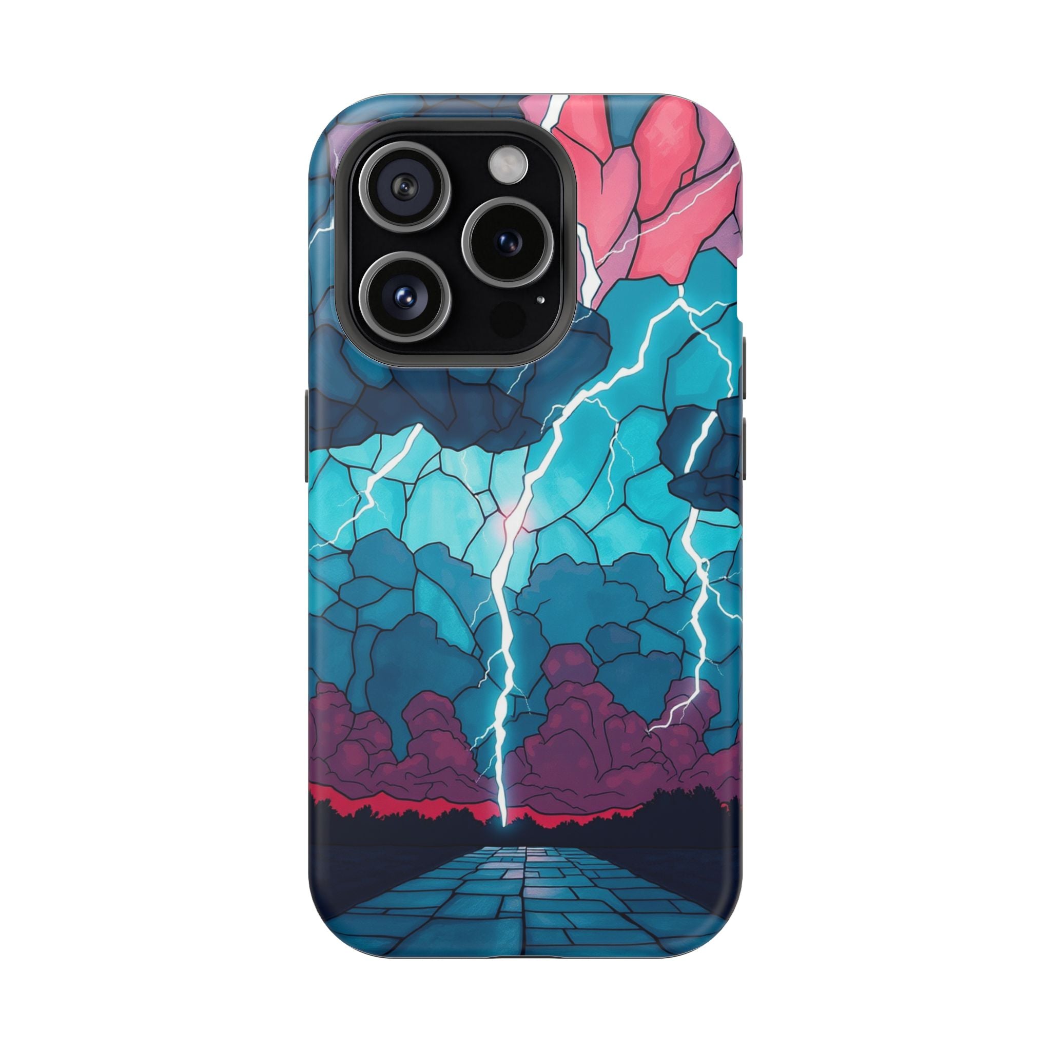 iPhone Earthy Thunderstorm Sky Design Slim Everyday Designer Case · iPhone Case