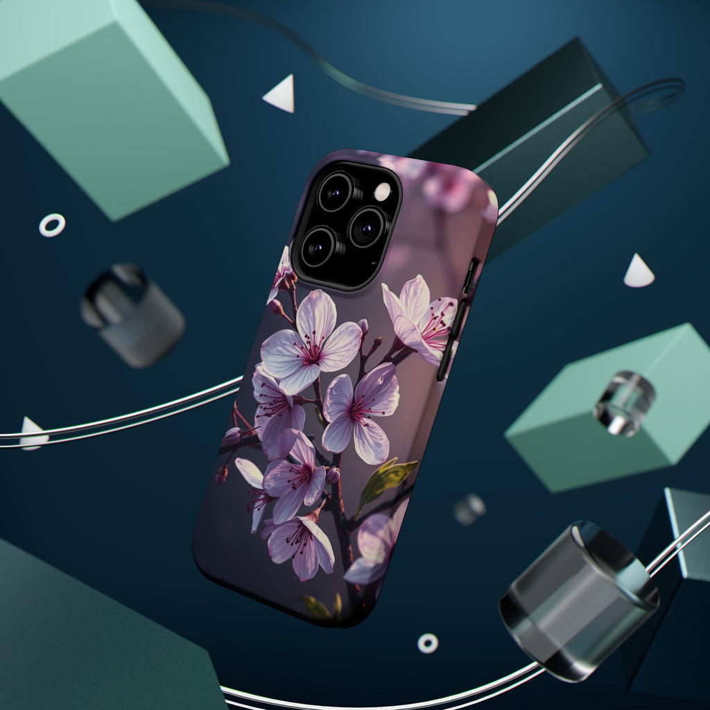 iPhone Cherry Blossom Enchanted Art Artistic Everyday Cas Slim Snap Case · iPhon